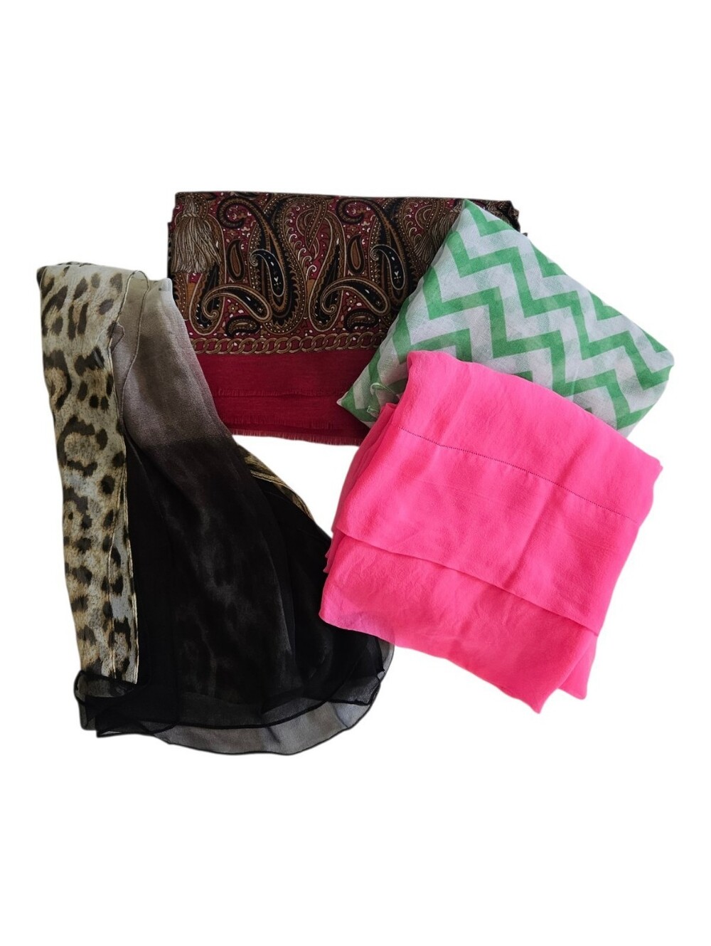 Unbranded Scarves Bulk Lot Of 4